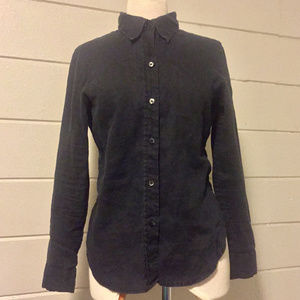 Gap Linen Button Up Oxford, Sz. Small